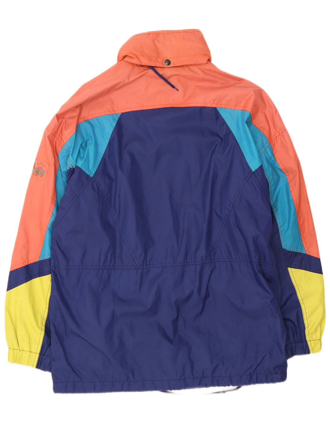 Brugi Herren-Skijacke mit Kapuze, UK 36, klein, mehrfarbig, Farbblock