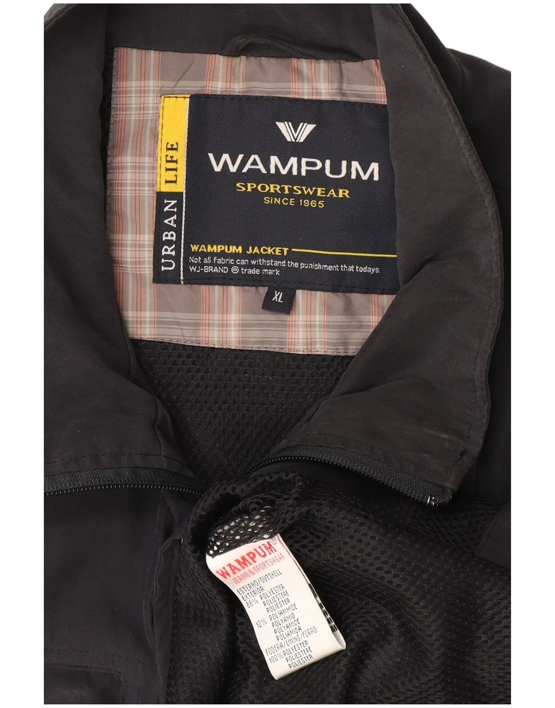 Wampum Herren Utility Gilet UK 42 XL Schwarz Polyester