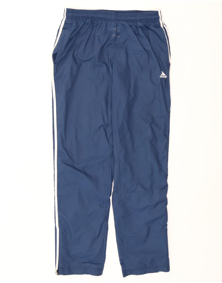 Adidas Herren-Trainingshose, groß, marineblaues Nylon
