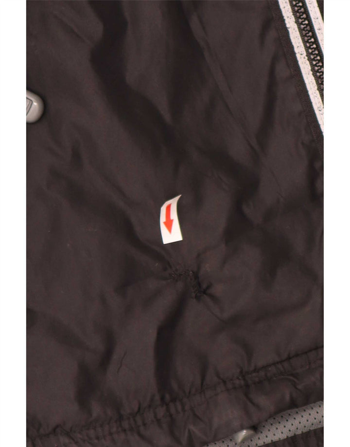 Gap Herren Regenjacke UK 38 Mittelschwarzes Nylon