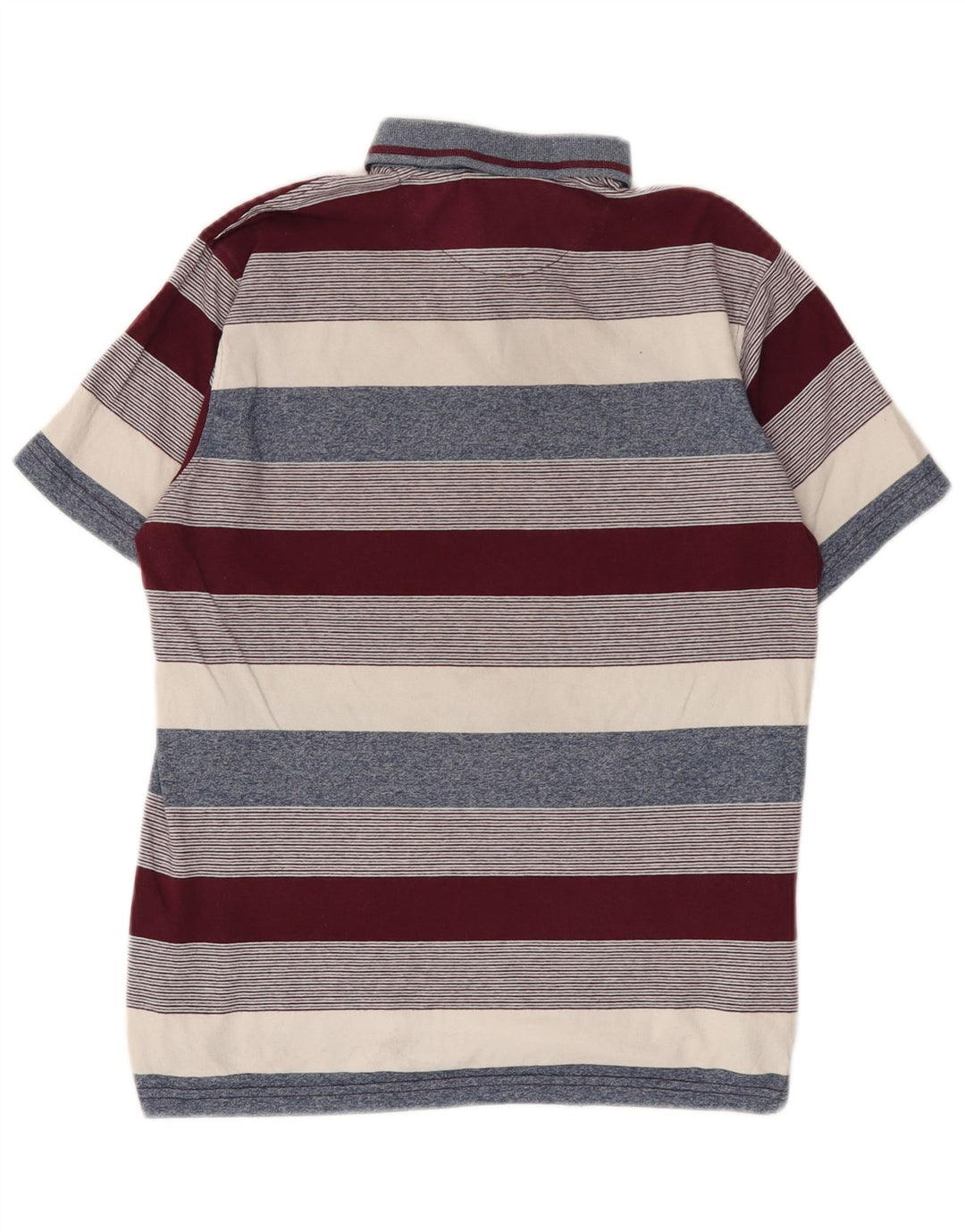 Pierre Cardin Herren-Poloshirt, mittelgroß, mehrfarbig, gestreift, Baumwolle
