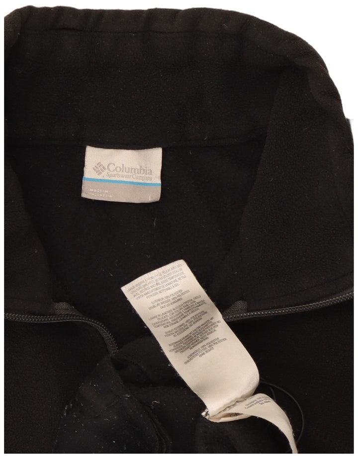 Columbia Herren Fleecejacke UK 40 Large Schwarz Polyester