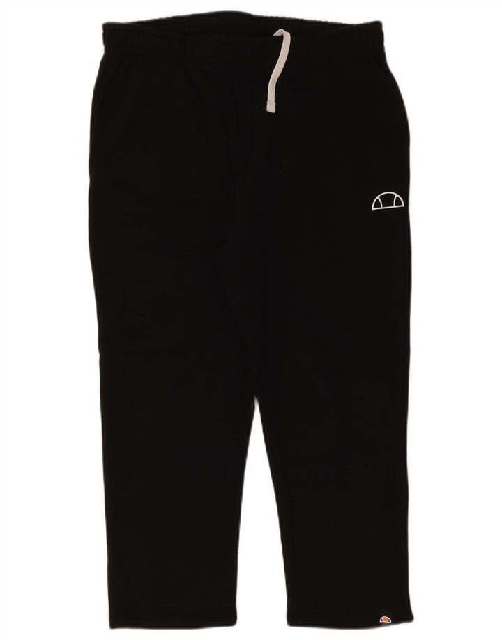 Ellesse Herren Capri-Trainingshose, Größe S, Schwarz