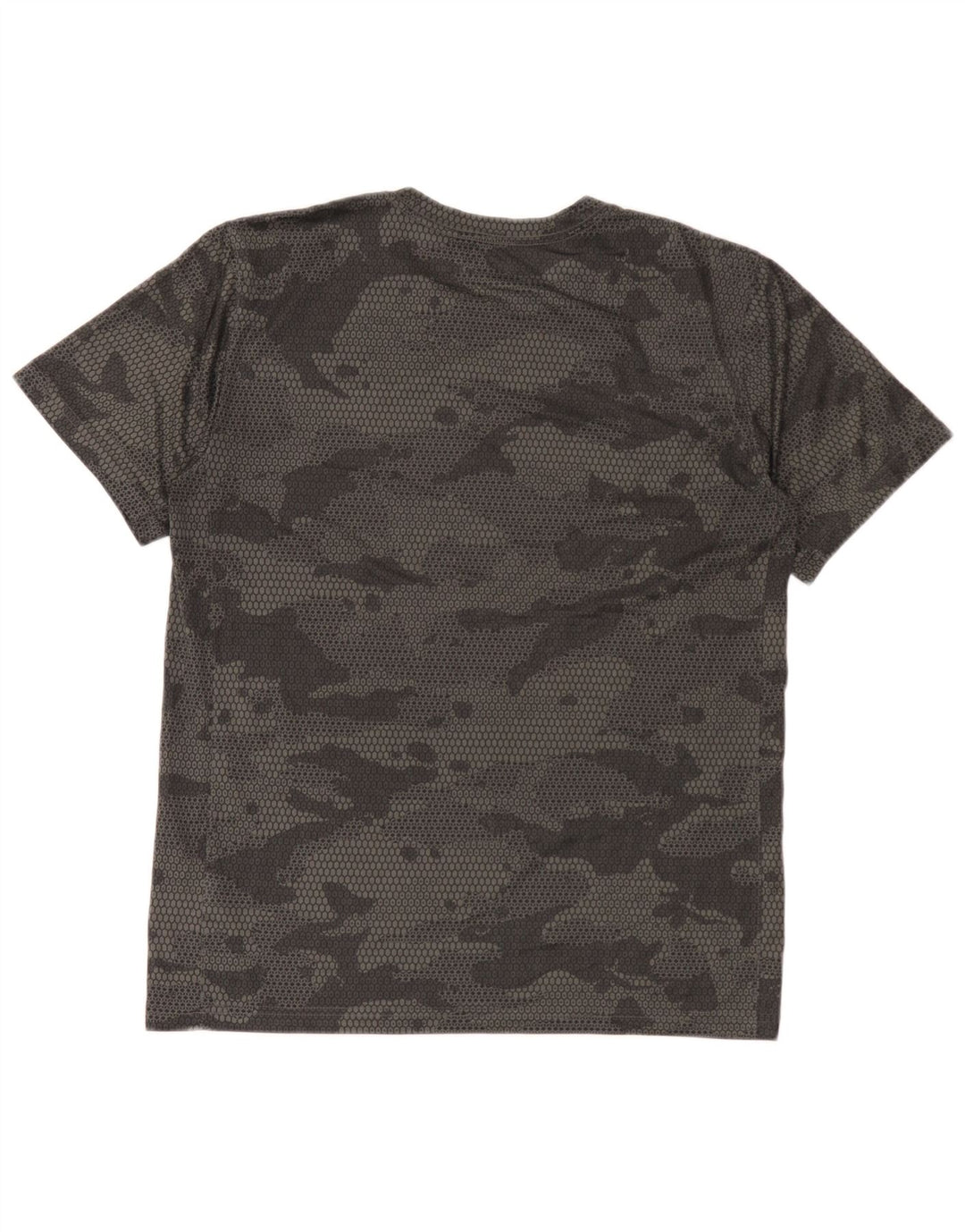 Nike Herren T-Shirt Top Medium Schwarz Camouflage Polyester