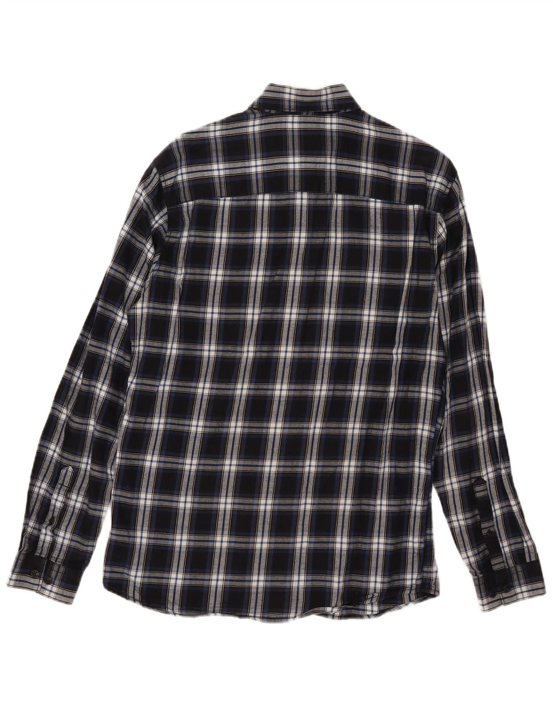 Jack & Jones Slim Fit Flanellhemd für Herren, klein, blau kariert