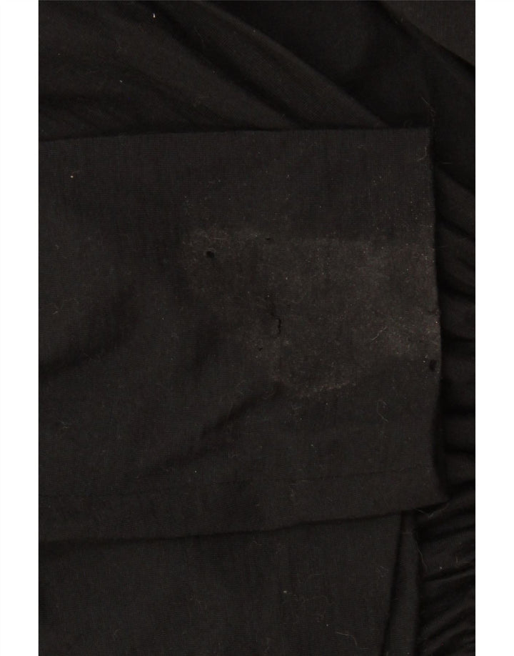 Luisa Spagnoli Damen Hemdbluse IT 52 2XL Schwarz