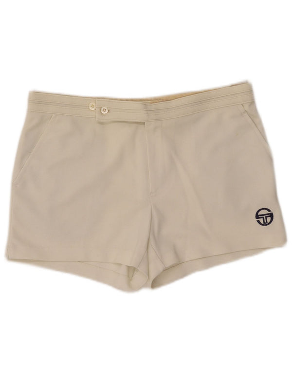 SERGIO TACCHINI Herren-Freizeitshorts IT 48 Medium W30 Off White