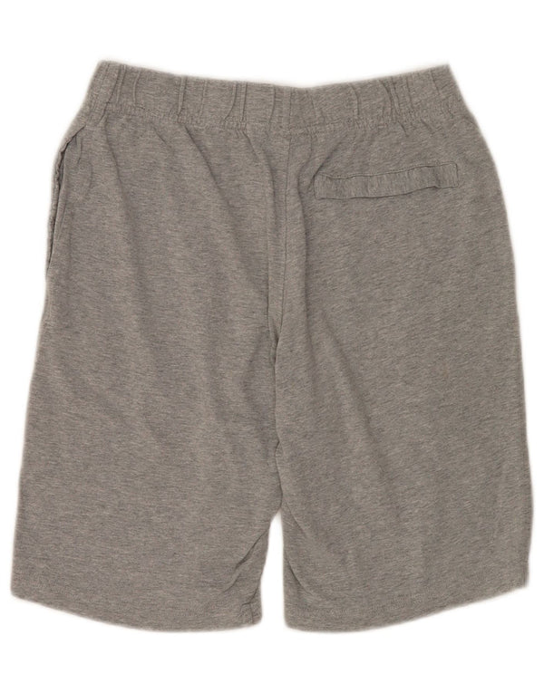 NIKE Damen Sportshorts UK 10 Small Grau meliert