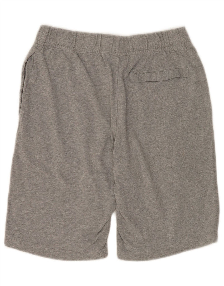 NIKE Damen Sportshorts UK 10 Small Grau meliert