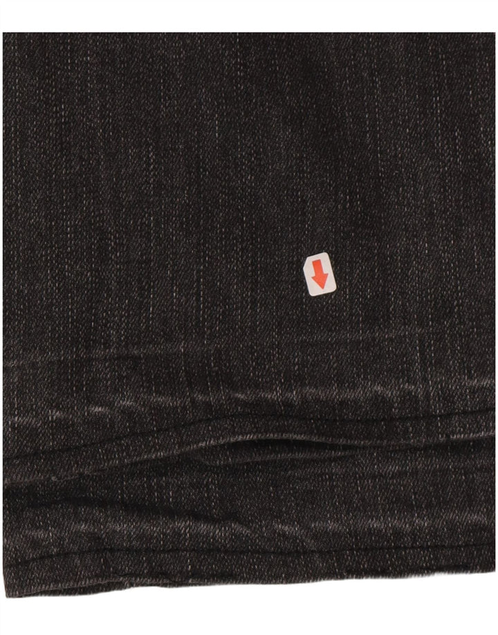 Lee Herren Brooklyn Straight Jeans W32 L34 Graue Baumwolle