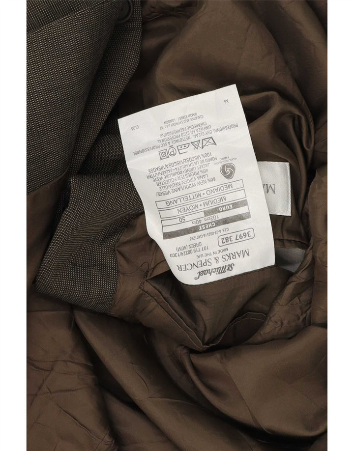 Marks & Spencer Herren St. Michael Blazer Jacke UK 40 Mittelgrün