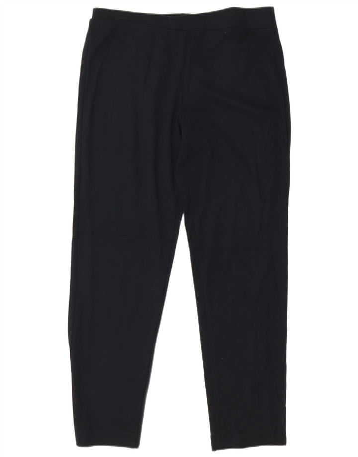 Marks & Spencer Damen Leggings UK 14 Large Marineblaue Viskose