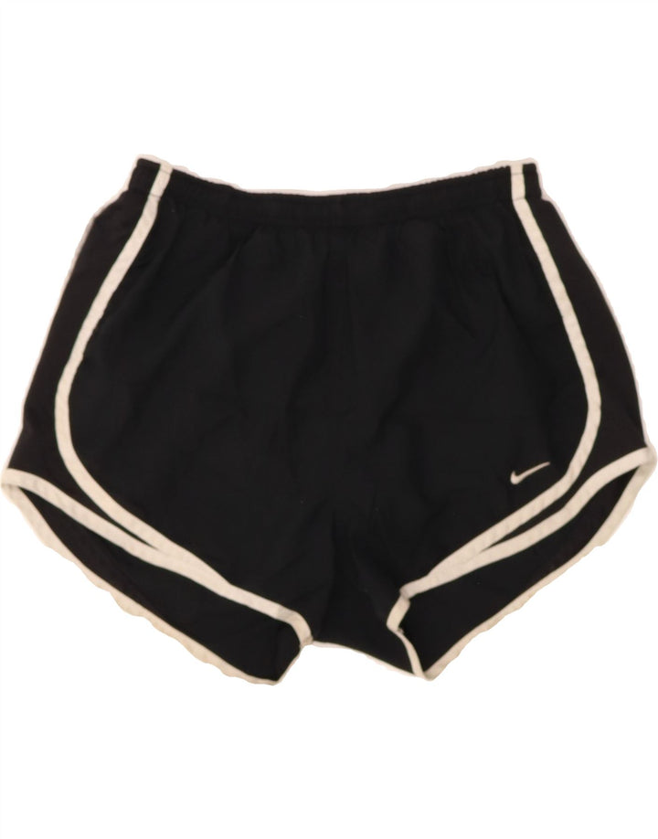 NIKE Girls Dri Fit Sport Shorts 8-9 Years Small  Black Polyester Vintage Nike and Second-Hand Nike from Messina Hembry 