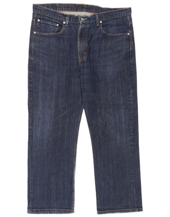 Levi's Herren Straight Jeans W38 L28 Blaue Baumwolle