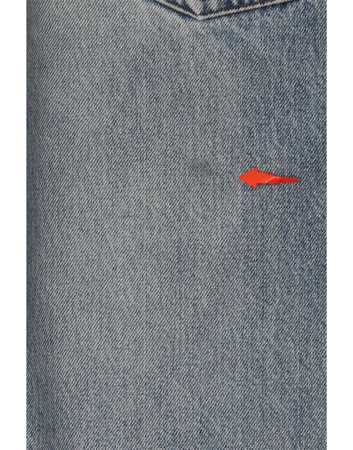 LACOSTE Herren Straight Jeans W34 L34 Blau