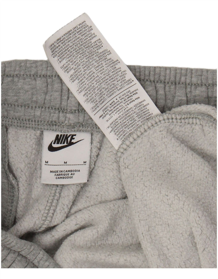 NIKE Herren-Trainingshose, Jogginghose, mittelgraue Baumwolle