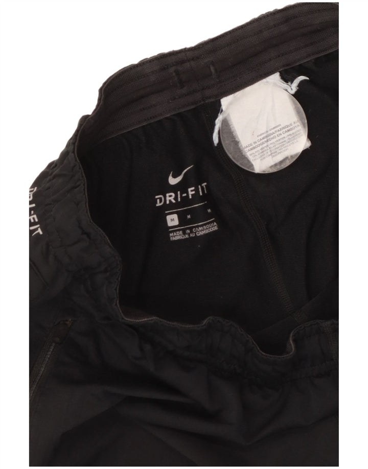 Nike Herren Dri Fit Trainingshose Mittelschwarzes Polyester