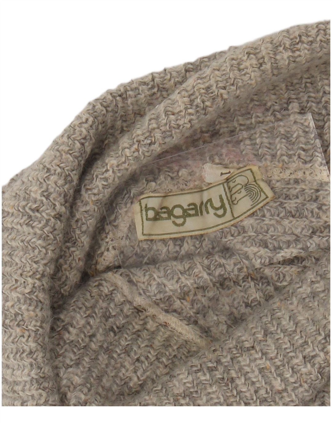 BAGARRY Damen Crop Rollkragenpullover Pullover UK 14 Large Grau meliert