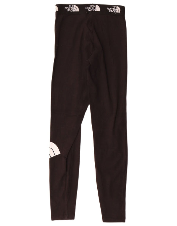 The North Face Womens Graphic Leggings UK 6 XS Schwarz Baumwolle