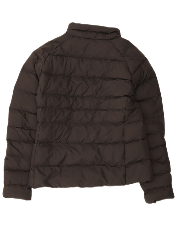 Puma Damen Wattierte Jacke UK 14 Medium Schwarz Polyester