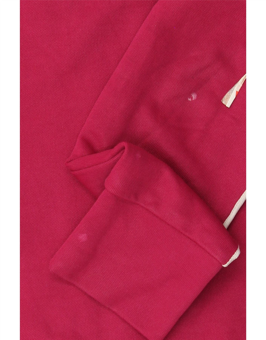 Adidas Damen Trainingsanzug Top Jacke IT 40 Small Pink Colourblock Baumwolle