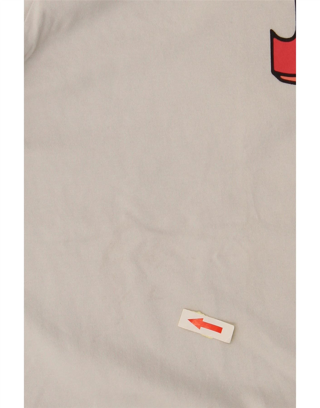 NIKE Herren-T-Shirt mit Grafik, groß, aus Baumwolle in gebrochenem Weiß