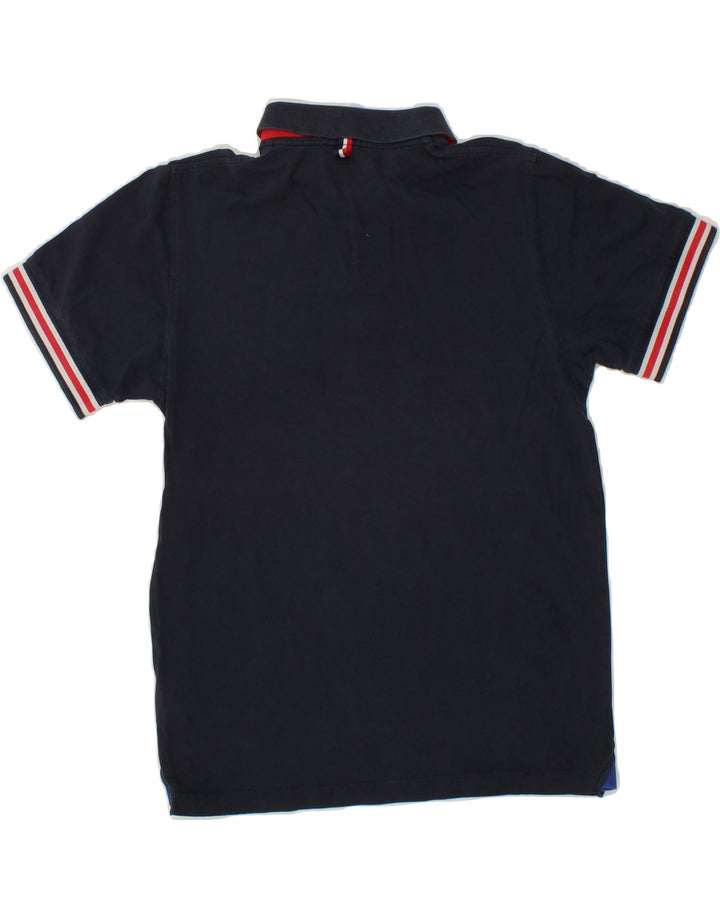 SUN68 Mens Polo Shirt Medium Navy Blue Cotton Vintage Sun68 and Second-Hand Sun68 from Messina Hembry 