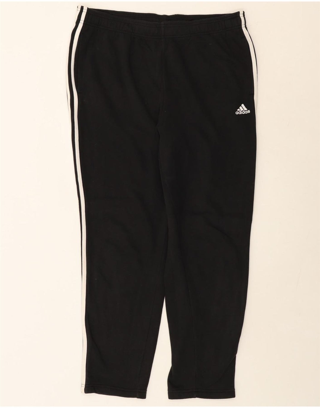 ADIDAS Herren-Trainingshose XL, schwarze Baumwolle