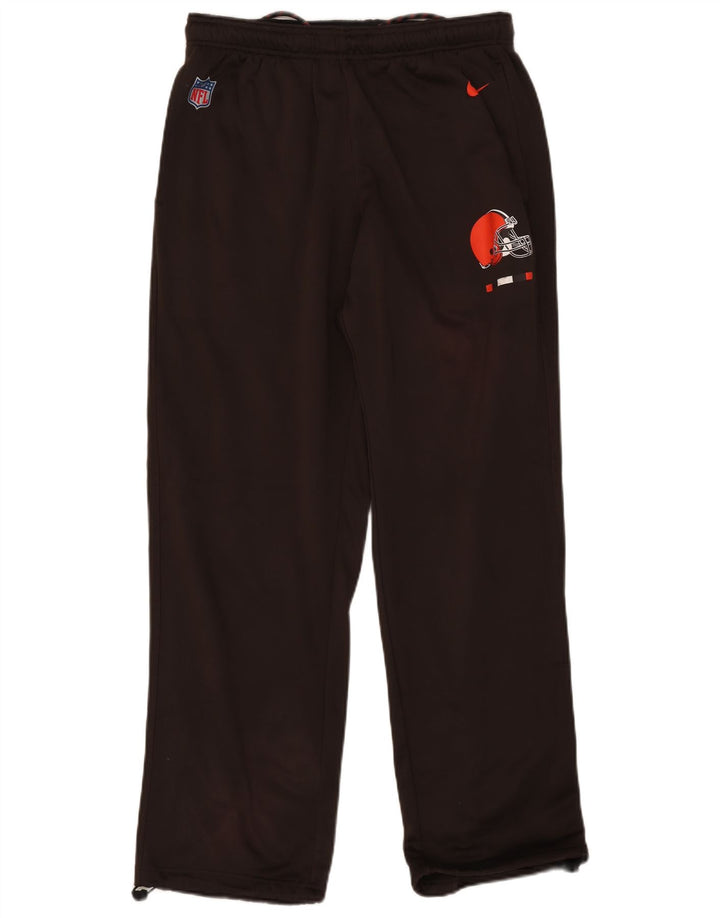 Nike Herren Cleveland Browns Grafik-Trainingshose, großes Khaki-Polyester