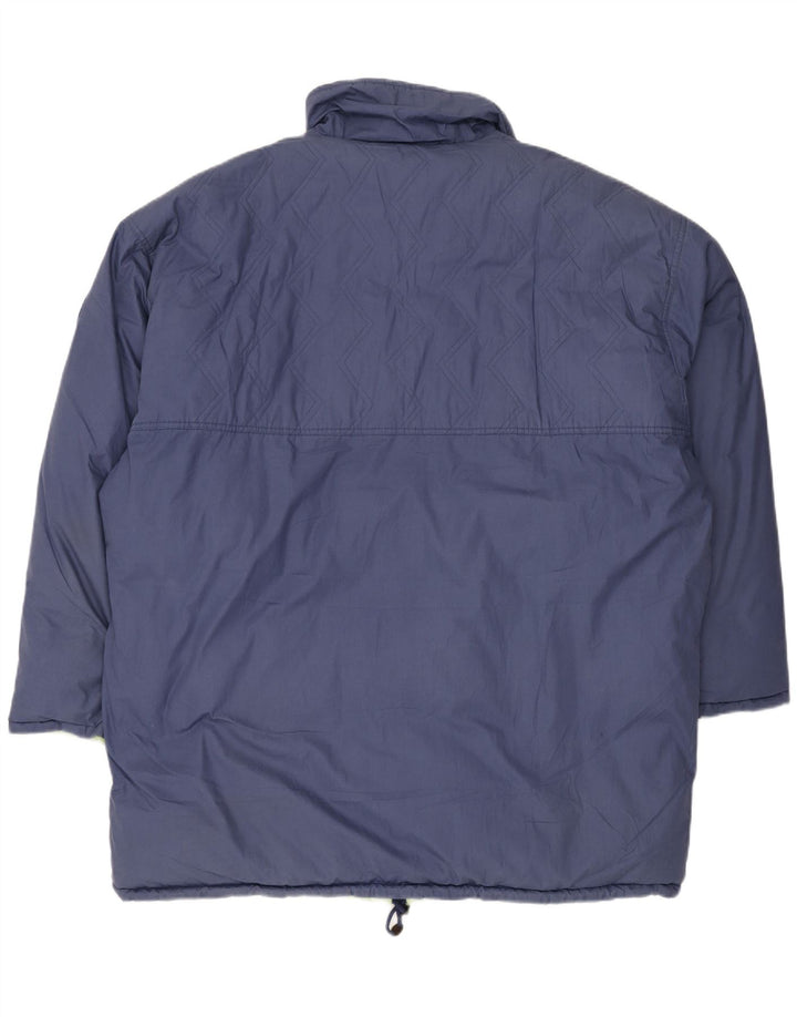 DIADORA Wattierte Herrenjacke UK 44 2XL Marineblau Polyester