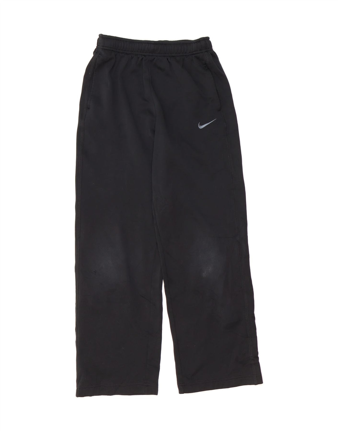NIKE Boys Tracksuit Trousers 13-14 Years XL Black Polyester Vintage Nike and Second-Hand Nike from Messina Hembry 