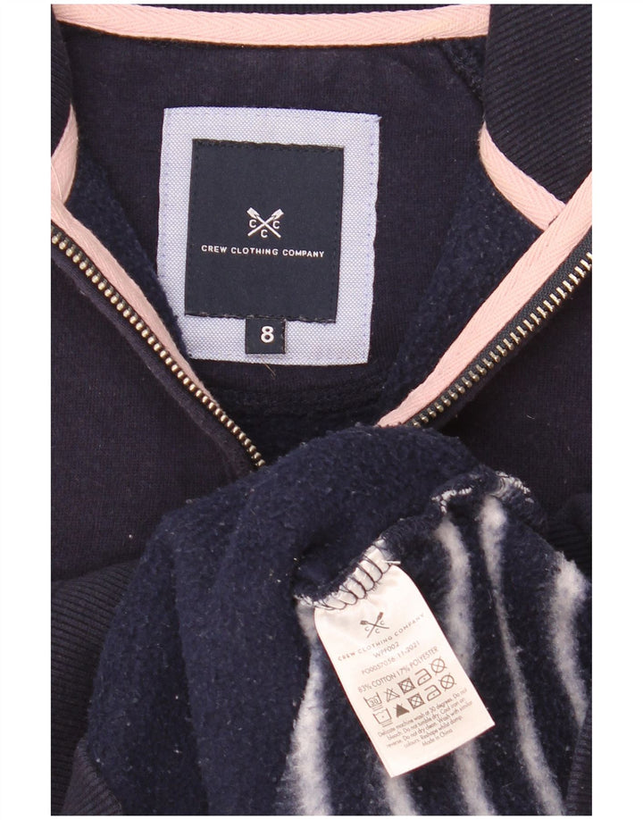 Crew Clothing Damen-Sweatshirt in Übergröße, Gr. 8, Marineblau