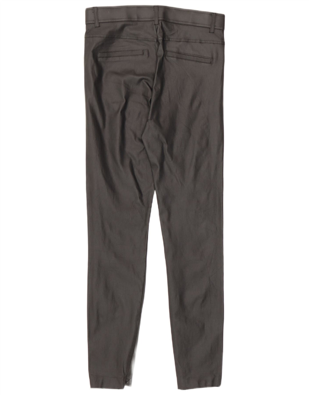 Zara Damen-Leggings aus Kunstleder, Größe M, W28, L28, Schwarz