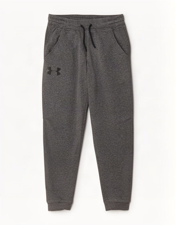 Under Armour Herren-Trainingshose, Jogginghose, mittelgrau gefleckte Baumwolle