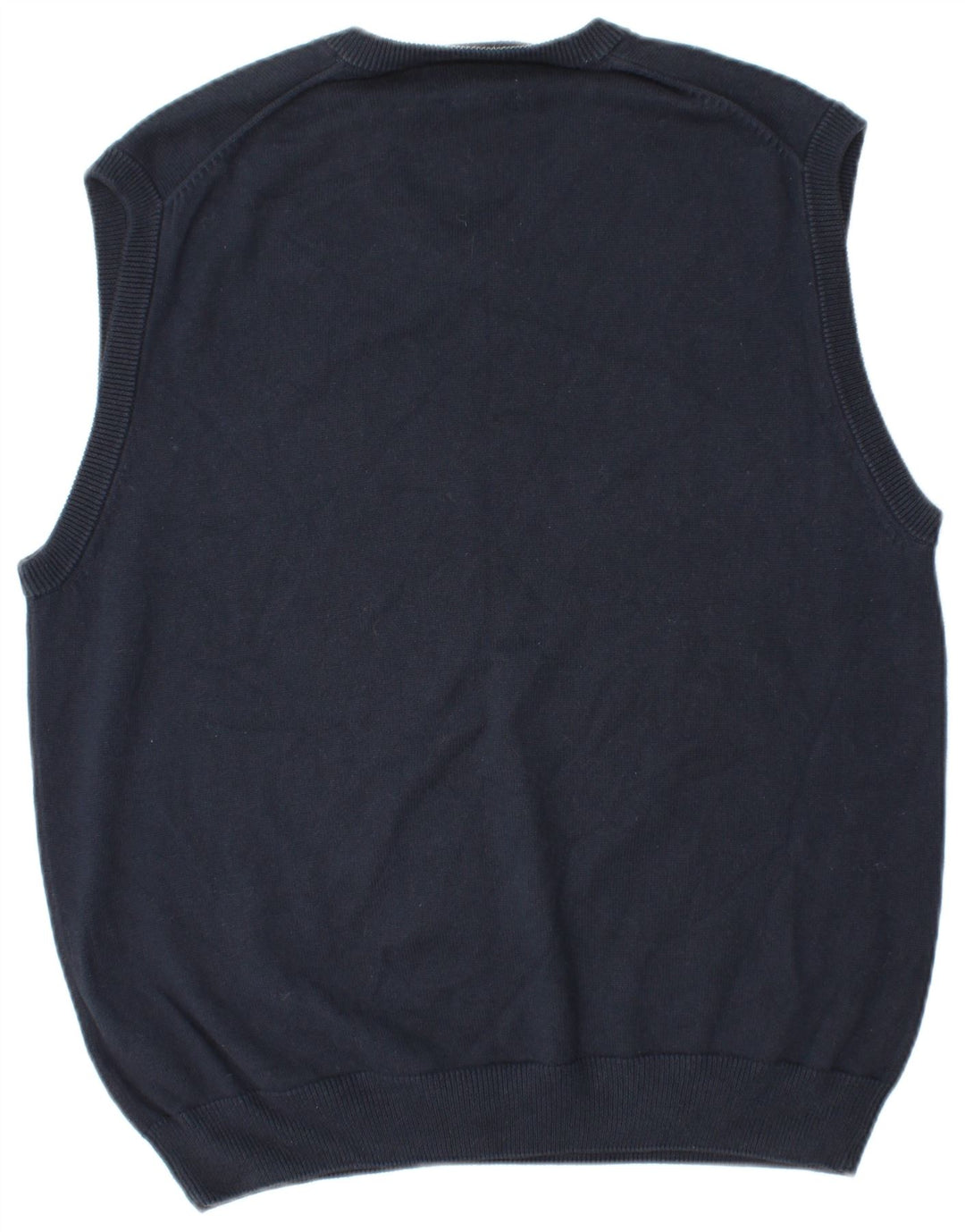 MARKS & SPENCER Herren-Weste, Tanktop, groß, marineblau, Baumwolle