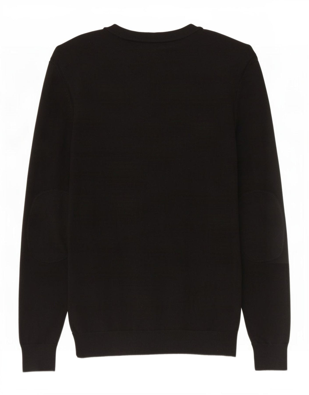 Jack & Jones Herren-Cardigan-Pullover aus mittelschwarzer Baumwolle
