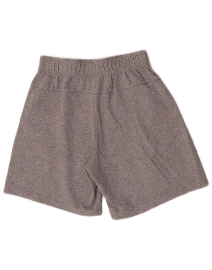 Adidas Herren Sportshorts mittelgraue Baumwolle