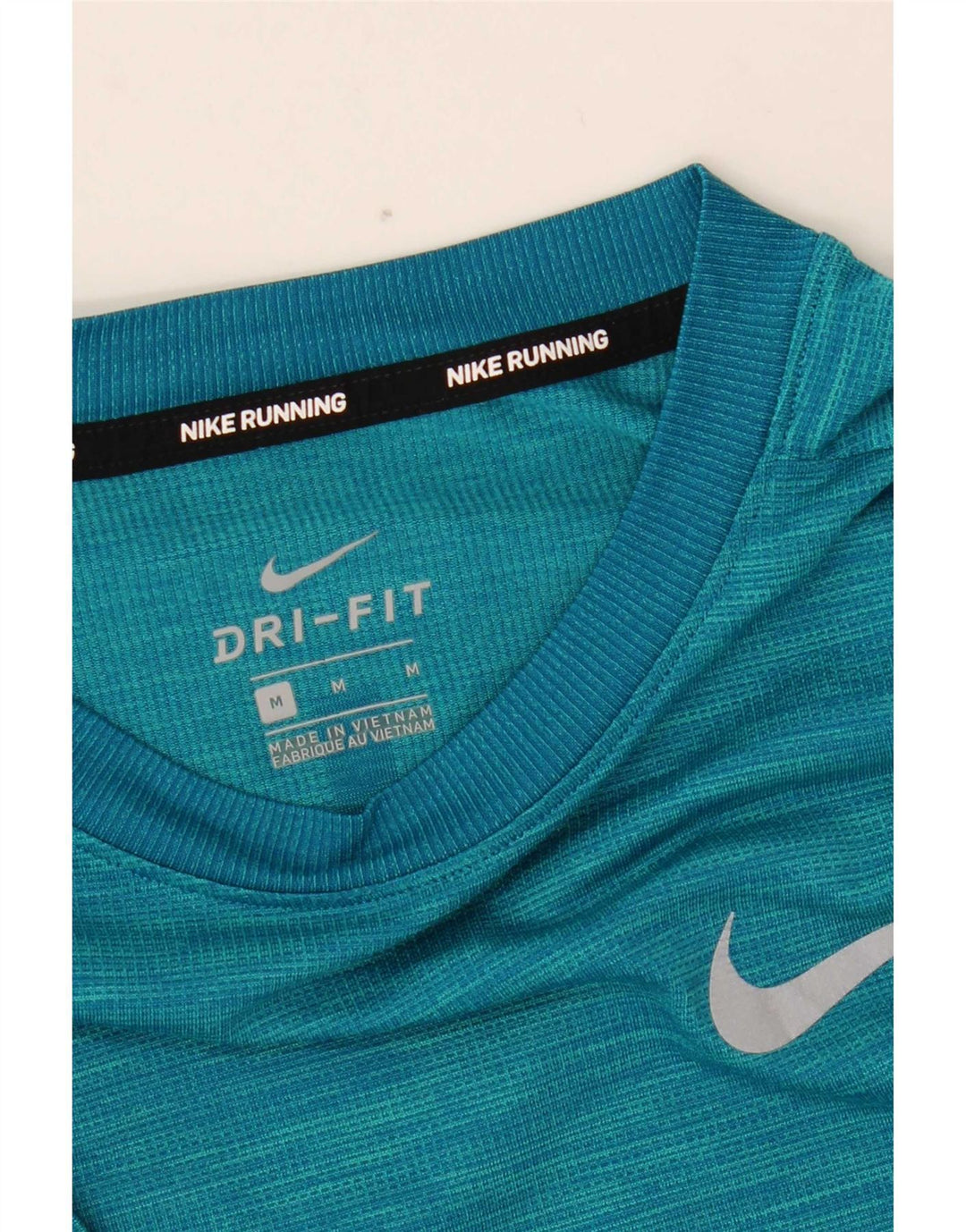 Nike Herren Dri Fit T-Shirt Top Mittelblau meliert