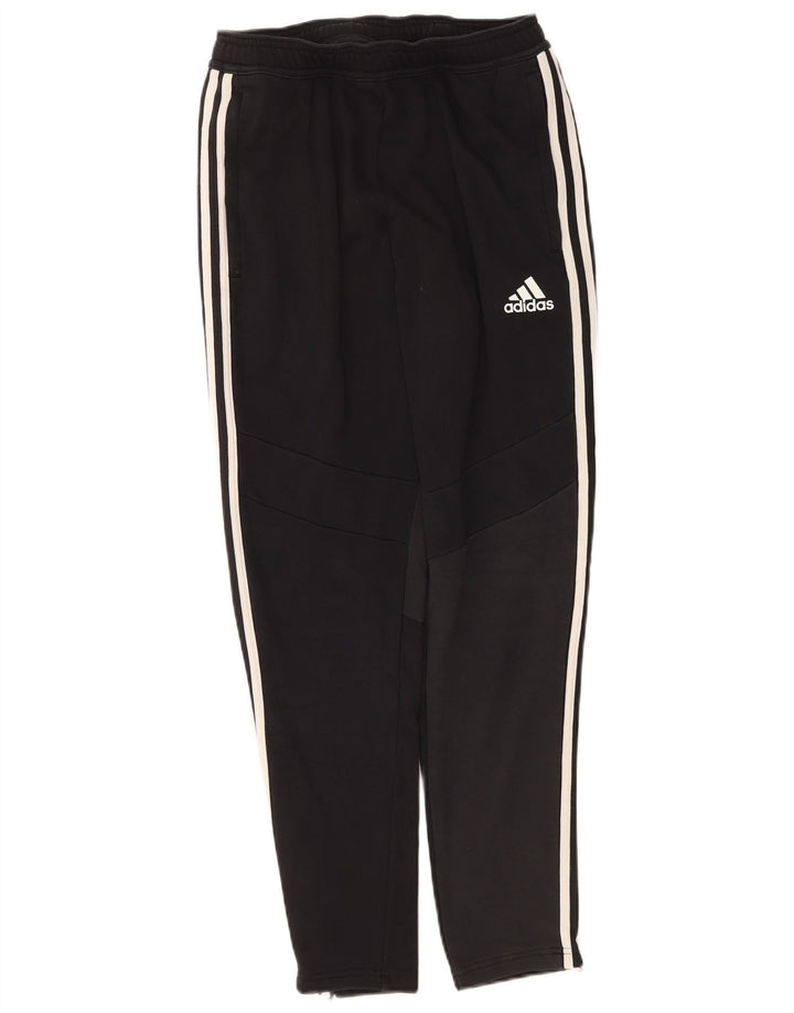 Adidas Herren-Trainingshose, Größe S, schwarze Baumwolle