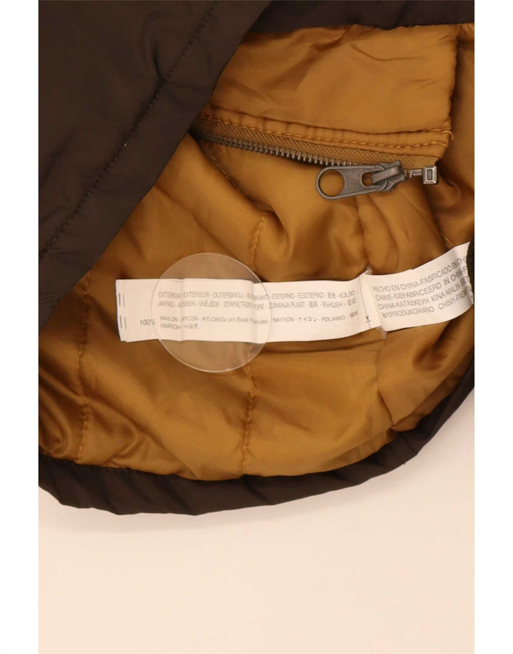 Zara Utility-Jacke für Jungen, 11–12 Jahre, braunes Nylon