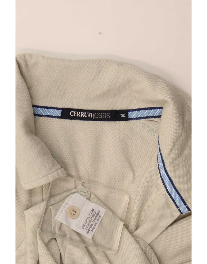 Cerruti Damen Hemdbluse UK 14 Mittelgraue Baumwolle