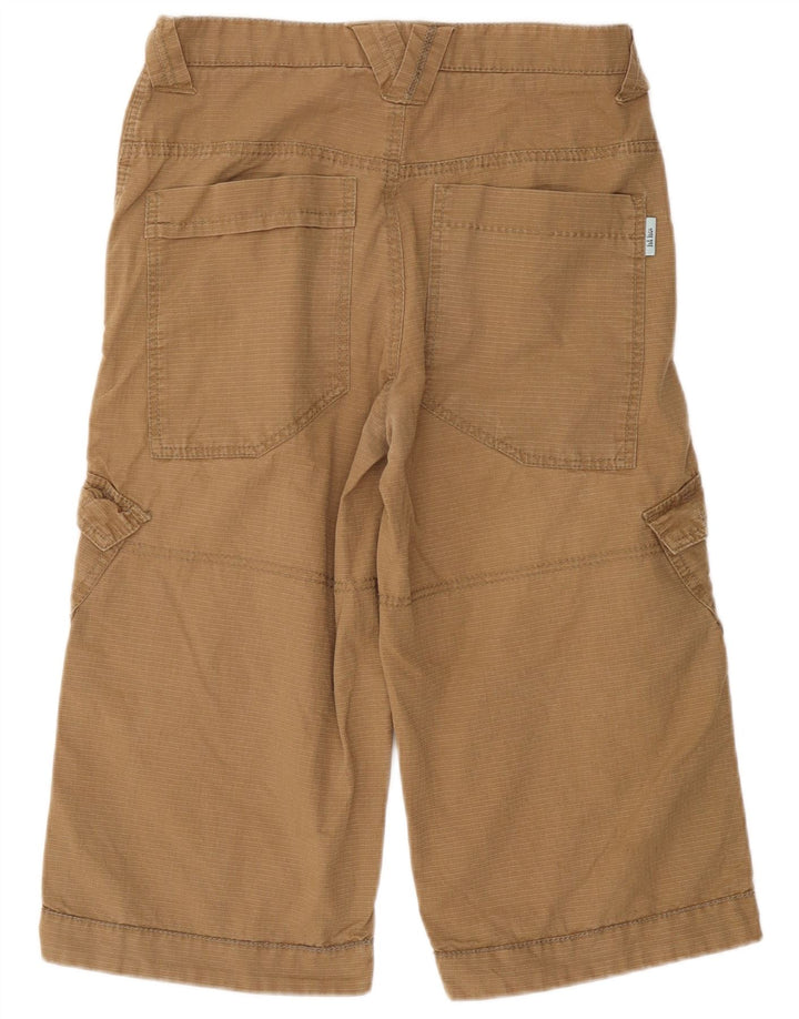 Fat Face Herren Capri-Cargohose W30 mittelbraune Baumwolle