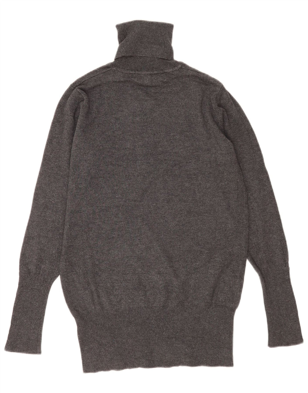 Rollkragenpullover für Damen von Zara, Gr. 12, Mittelgrau, Viskose