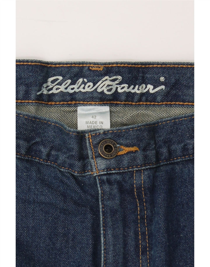 EDDIE BAUER Mens Capri Jeans W42 L28 Blue Cotton Vintage Eddie Bauer and Second-Hand Eddie Bauer from Messina Hembry 