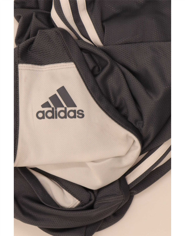 Adidas Herren Weste Top Small Grau
