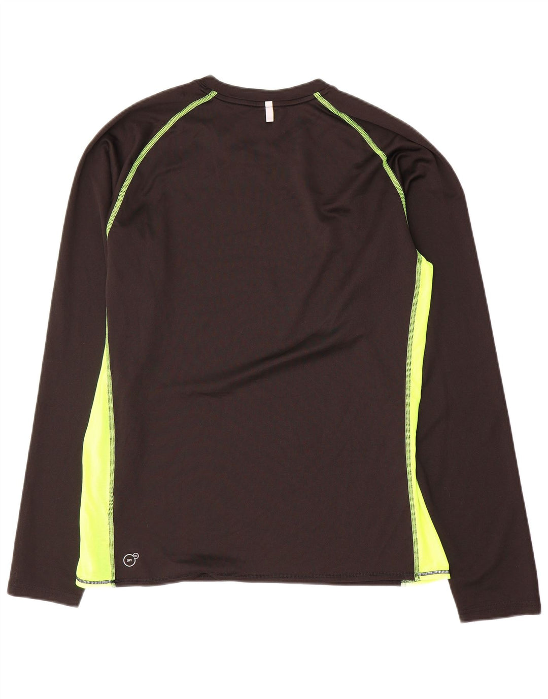 Puma Herren-Top, langärmelig, groß, Schwarz, Farbblock