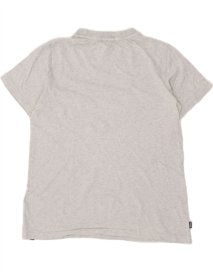 SUPERDRY Womens T-Shirt Top UK 8 Small Grey Cotton Vintage Superdry and Second-Hand Superdry from Messina Hembry 