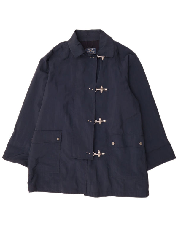 Les Copains Damen Blue Eagle Übergroße Utility-Jacke IT 44 Medium Navy