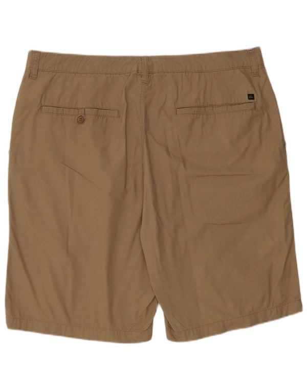 Quiksilver Herren Chinoshorts W36 Large Beige Baumwolle