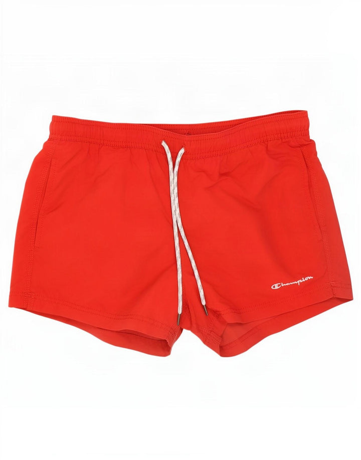 Champion Herren-Badeshorts, Größe S, Rot